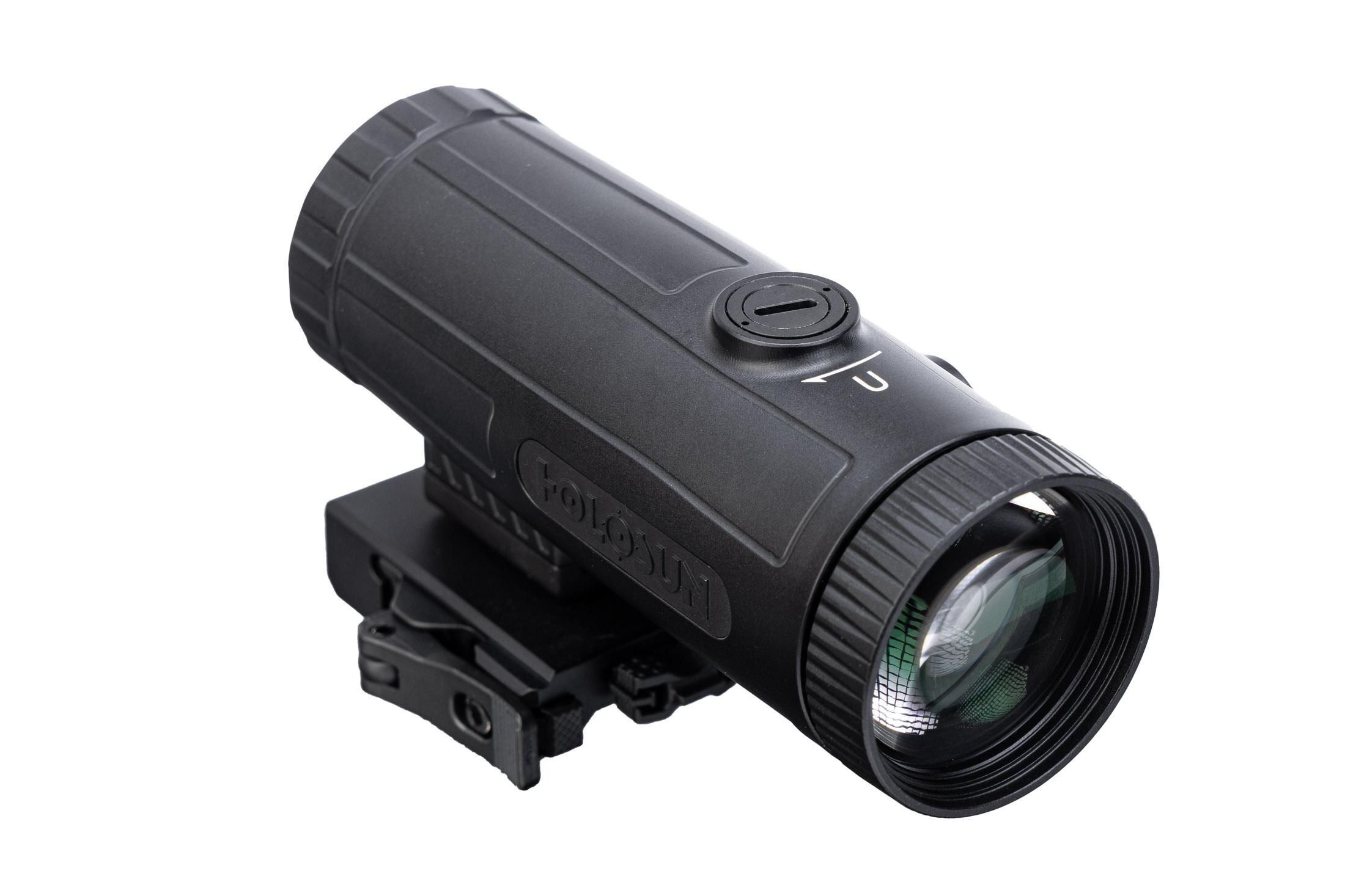 Holosun LEM 6X Magnifier with Flip-to-Side Mount - Black